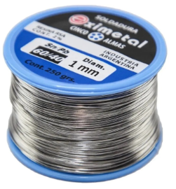 ESTAÑO SOLDADURA 60% 1MM - 1/4 KG EC61